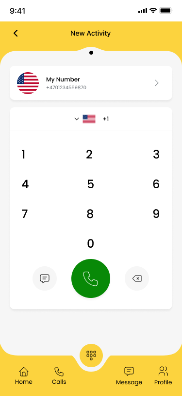 Dail pad
